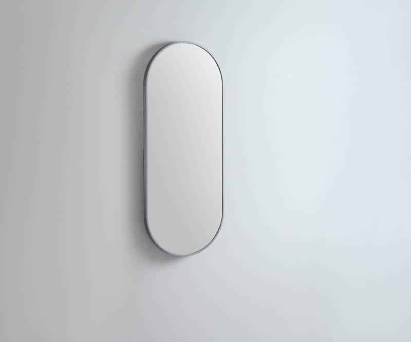 Modern Oblong Mirror - Georgian Metal, 460 x 1210