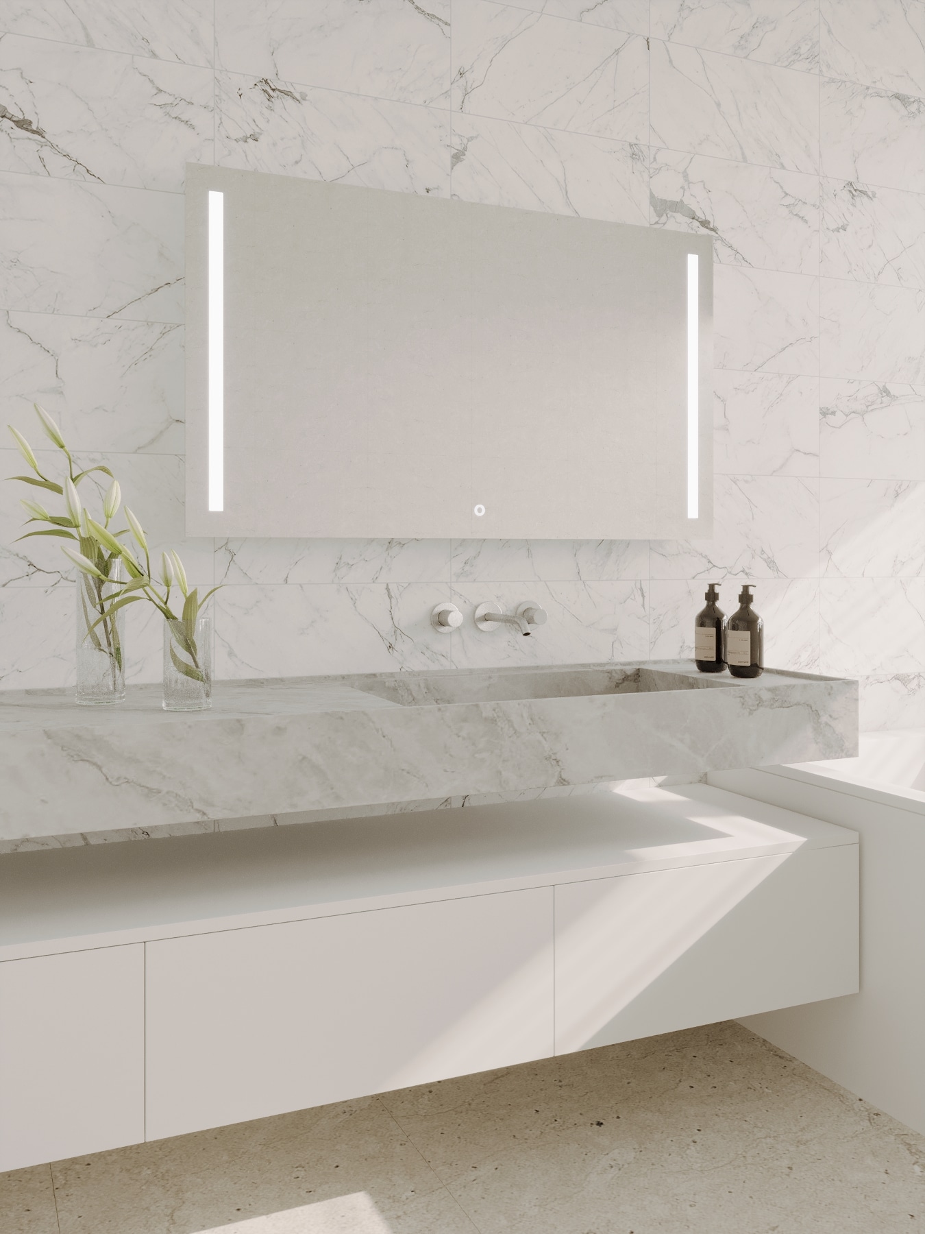 DUO FRONTLIT LED MIRROR
