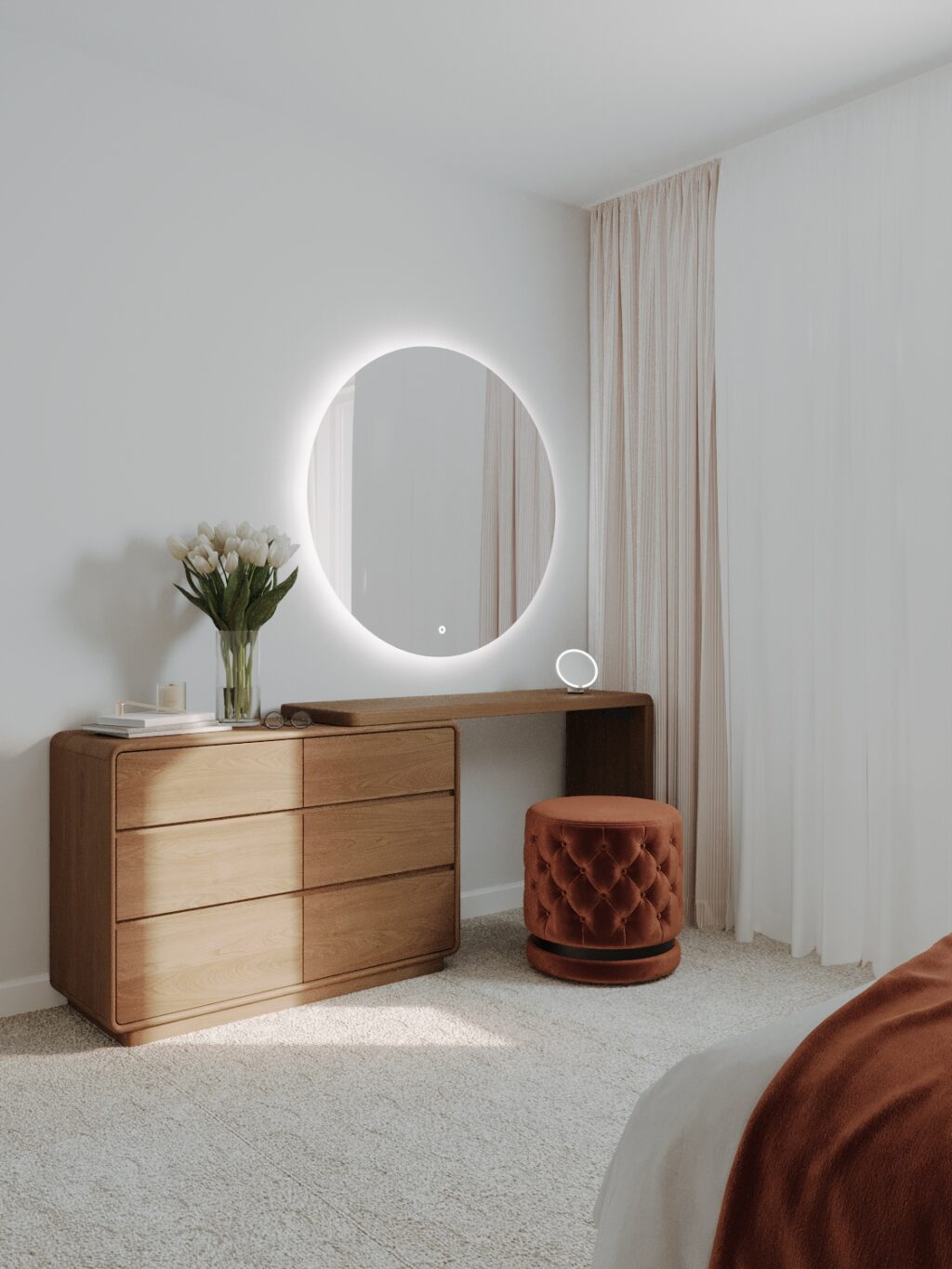 S-SERIES – Round LED MIRROR