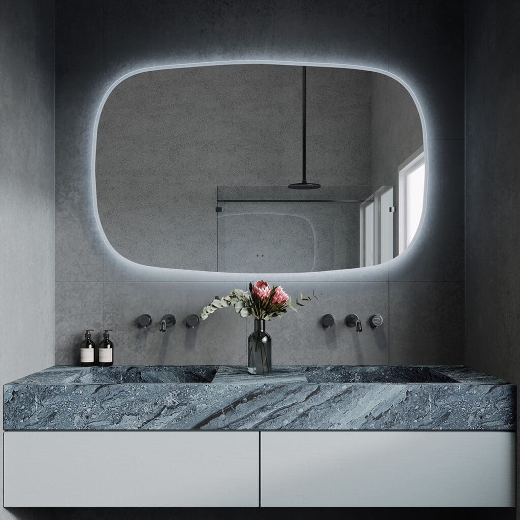 TURO LED MIRROR - Frameless, 1400 x 900